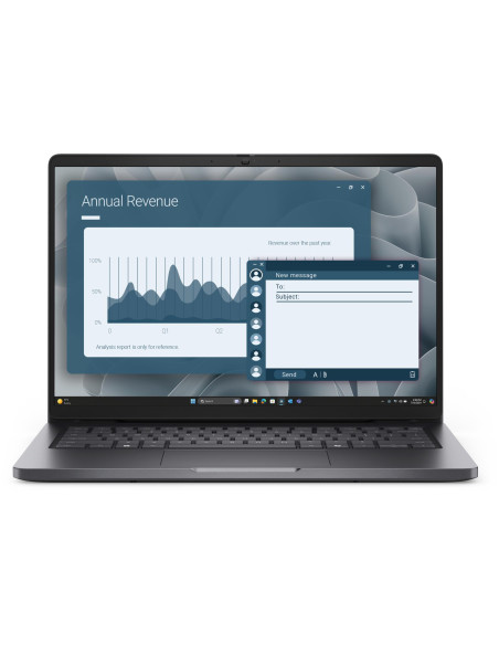 Notebook, DELL, Pro, 14, PC14255, CPU Ryzen 3, 210, 3000 MHz, 14", 1920x1200, RAM 8GB, DDR5, 5600 MHz, SSD 512GB, AMD Radeon 74