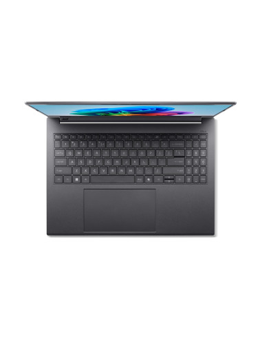 Notebook, ACER, Aspire, Aspire 16 AI, CPU Qualcomm Snapdragon, X1-26-100, 3 GHz, 16 ", 1920 x 1200 pixels, RAM 16 GB, LPDDR5x-S