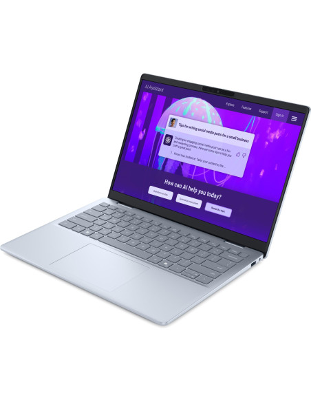 Notebook, DELL, 14 Plus DB14250, CPU Core Ultra, u7-256V, 2200 MHz, 14", 2560x1600, RAM 16GB, LPDDR5x, 8533 MHz, SSD 512GB, Int