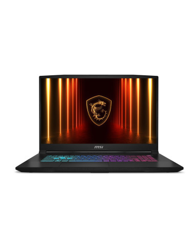 Notebook, MSI, Katana 17 HX B14WFK, CPU Intel CoreT i7, i7-14650HX, 17.3 ", 1920 x 1080 pixels, RAM 16 GB, DDR5-SDRAM, SSD 1000