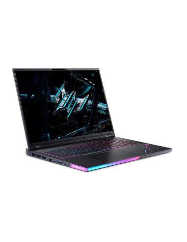 Notebook, ACER, Predator, HELIOS 18 AI, CPU Intel Core Ultra 9, 275HX, 18 ", 2560 x 1600 pixels, RAM 32 GB, DDR5-SDRAM, SSD 100