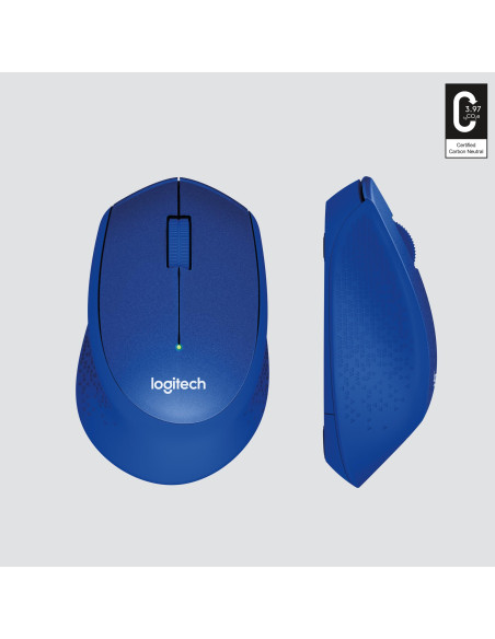 MOUSE USB OPTICAL WRL M330/SILENT BL 910-004910 LOGITECH