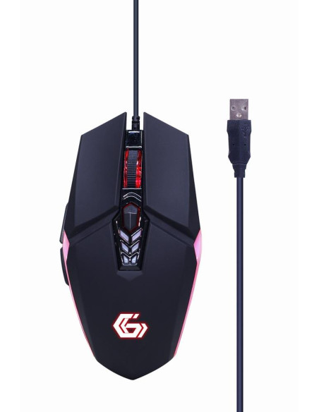 KEYBOARD USB GAMING KIT ENG/GHOST GGS-UMGL4-02 GEMBIRD