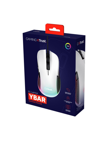 MOUSE USB OPTICAL GXT922W YBAR/24485 TRUST