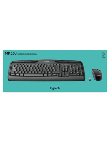 KEYBOARD +MOUSE COMBO MK330/ENG 920-003989 LOGITECH