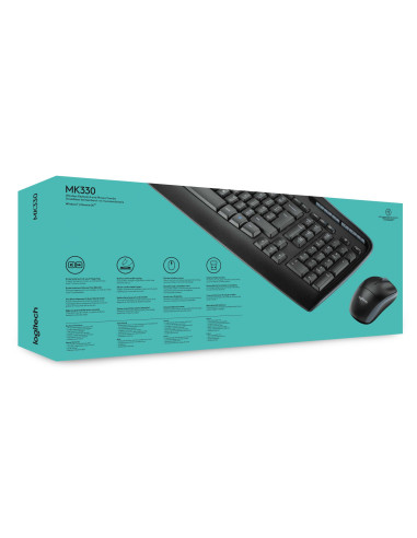 KEYBOARD +MOUSE COMBO MK330/ENG 920-003989 LOGITECH