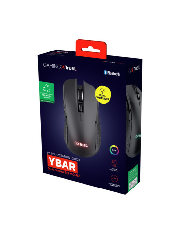 MOUSE USB OPTICAL WRL GXT931/YBAR MULTI BLK 25330 TRUST