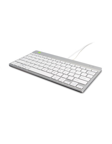 KEYBOARD COMPACT BREAK ENG/WHITE RGOCOUSWDWH R-GO TOOLS