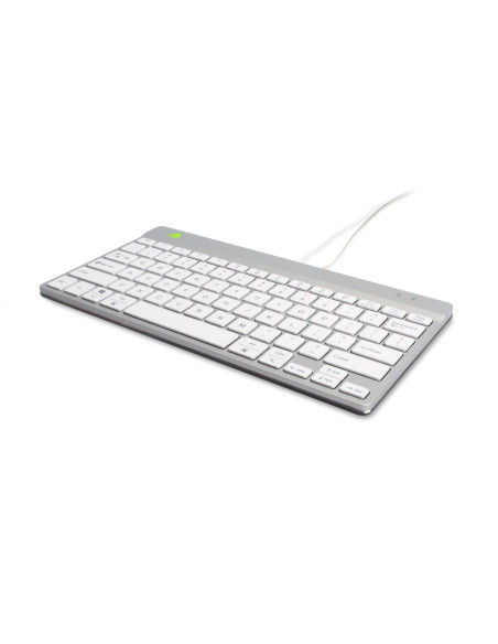 KEYBOARD COMPACT BREAK ENG/WHITE RGOCOUSWDWH R-GO TOOLS