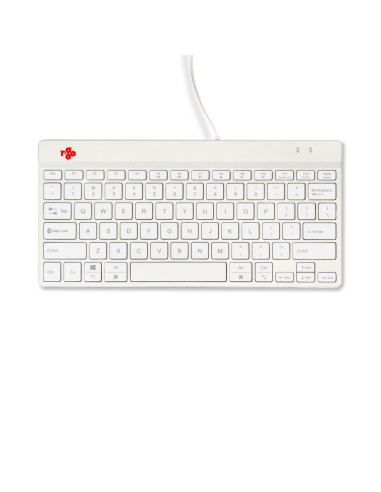 KEYBOARD COMPACT BREAK ENG/WHITE RGOCOUSWDWH R-GO TOOLS