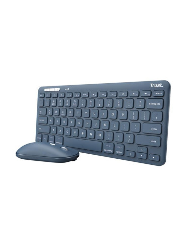 KEYBOARD +MOUSE WRL LYRA/BLUE 24937 TRUST
