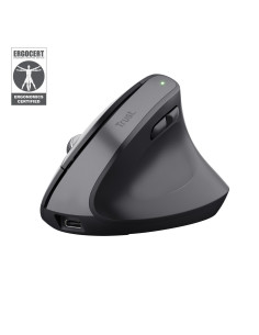MOUSE USB OPTICAL WRL BAYO+/ERGONOMIC BLK 25146 TRUST
