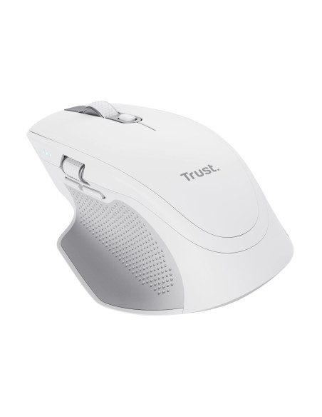 MOUSE USB OPTICAL WRL OZAA+/MULTI-CONNECT WHT 24935 TRUST