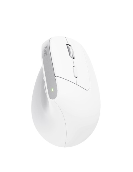 MOUSE USB OPTICAL WRL BAYO+/ERGONOMIC WHT 25399 TRUST