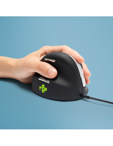 MOUSE USB OPTICAL BREAK/L. BLACK RGOHELELA R-GO TOOLS
