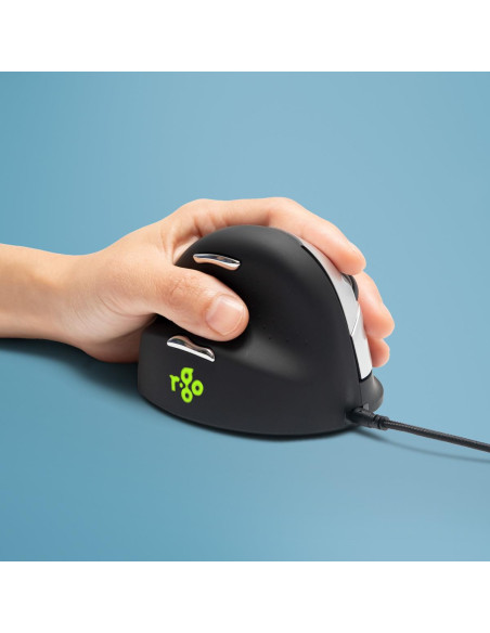 MOUSE USB OPTICAL BREAK/L. BLACK RGOHELELA R-GO TOOLS