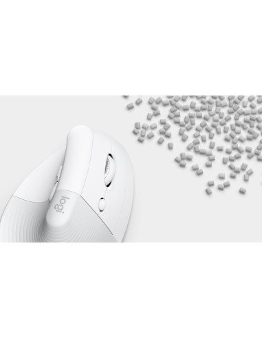 MOUSE USB WRL LIFT RIGHT/WHITE 910-006475 LOGITECH