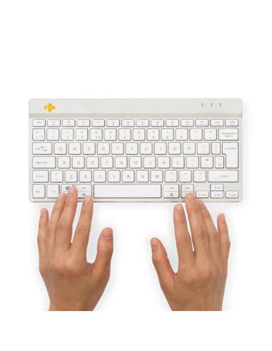 KEYBOARD WRL COMPACT BREAK/WHITE RGOCOUSWLWH R-GO TOOLS