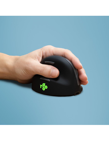 MOUSE USB OPTICAL WRL/LEFT BLACK RGOHEWLL R-GO TOOLS