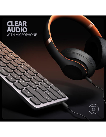 KEYBOARD + I/O HUB 9IN1/0.6M HMC-KB-CRL AXAGON