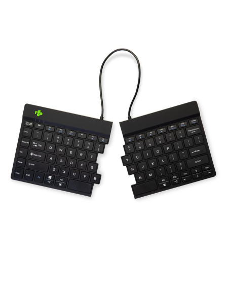 KEYBOARD WRL COMPACT BREAK/BLACK RGOSBUSWLBL R-GO TOOLS