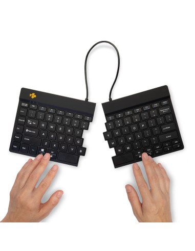 KEYBOARD WRL COMPACT BREAK/BLACK RGOSBUSWLBL R-GO TOOLS