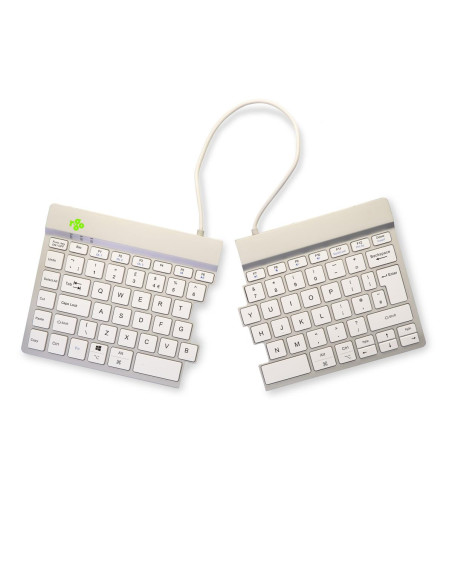 KEYBOARD WRL SPLIT BREAK/WHITE RGOSBUKWLWH R-GO TOOLS