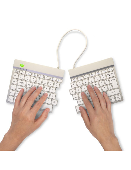 KEYBOARD WRL SPLIT BREAK/WHITE RGOSBUKWLWH R-GO TOOLS