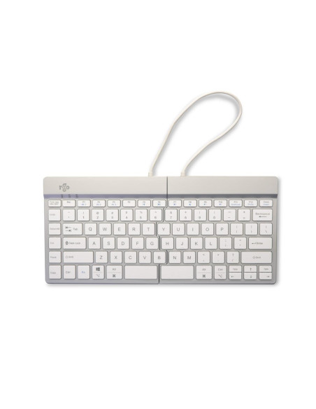 KEYBOARD WRL COMPACT BREAK/WHITE RGOSBUSWLWH R-GO TOOLS