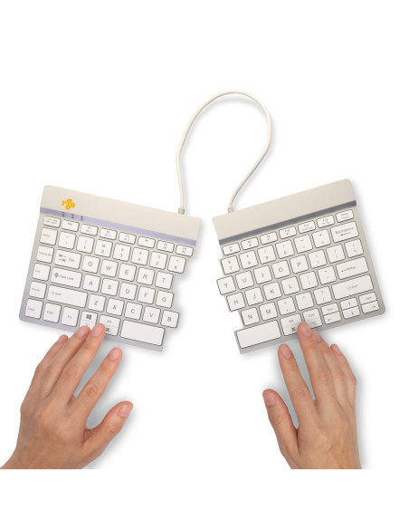KEYBOARD WRL COMPACT BREAK/WHITE RGOSBUSWLWH R-GO TOOLS