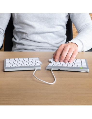 KEYBOARD WRL COMPACT BREAK/WHITE RGOSBUSWLWH R-GO TOOLS
