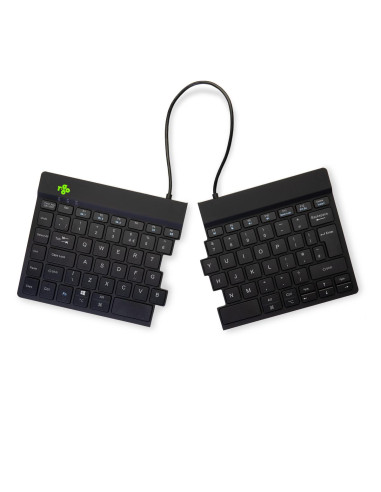 KEYBOARD WRL COMPACT BREAK/BLACK RGOSBUKWLBL R-GO TOOLS