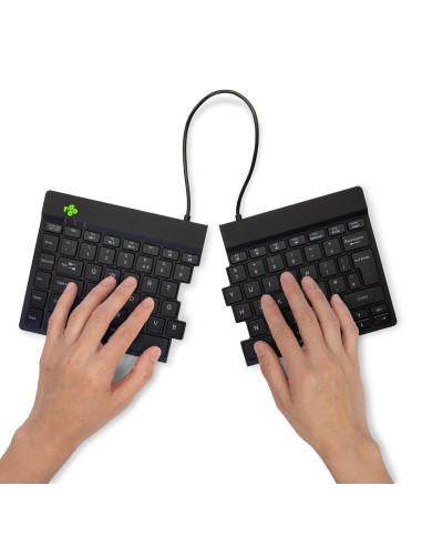KEYBOARD WRL COMPACT BREAK/BLACK RGOSBUKWLBL R-GO TOOLS