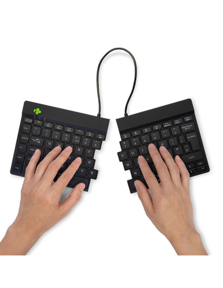 KEYBOARD WRL COMPACT BREAK/BLACK RGOSBUKWLBL R-GO TOOLS