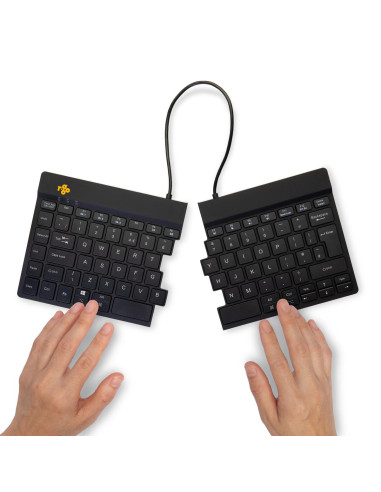 KEYBOARD WRL COMPACT BREAK/BLACK RGOSBUKWLBL R-GO TOOLS