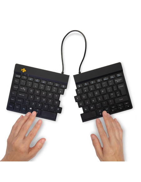 KEYBOARD WRL COMPACT BREAK/BLACK RGOSBUKWLBL R-GO TOOLS