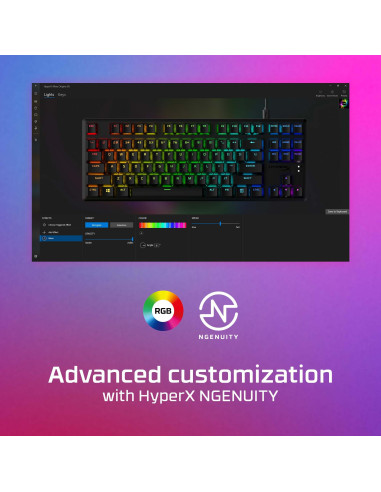 KEYBOARD GAMING ALLOY ORIGINS/CORE ENG HX-KB7BLX-US HYPERX