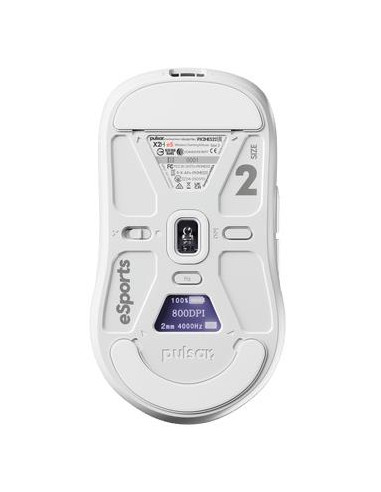 MOUSE USB OPTICAL WRL X2H/MEDIUM WHITE PX2HES22 PULSAR