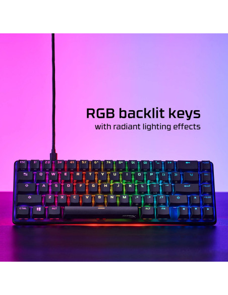 KEYBOARD ALLOY ORIGINS 65/HKBO1T-RD-US/N HYPERX