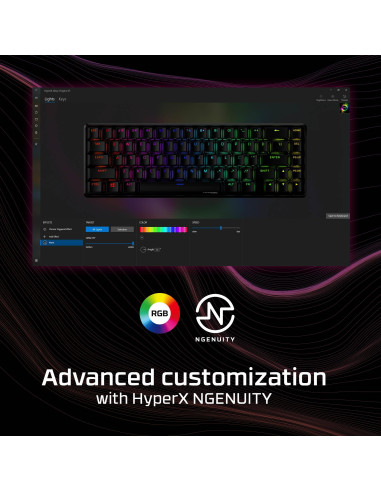 KEYBOARD ALLOY ORIGINS 65/NOR 4P5D6AN UUW HYPERX