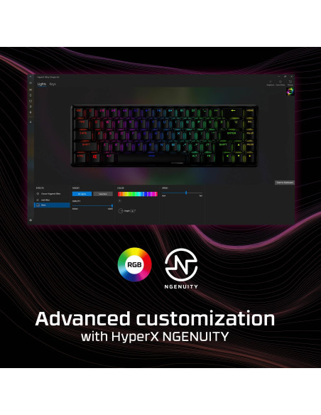 KEYBOARD ALLOY ORIGINS 65/NOR 4P5D6AN UUW HYPERX