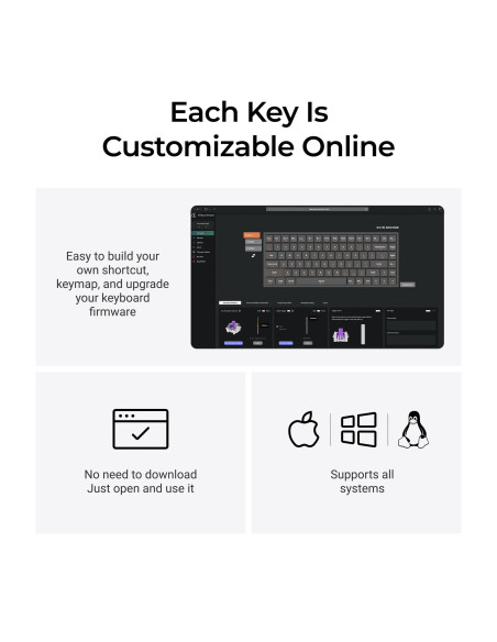 KEYBOARD WRL K2 HE/BLACK K2H-J1 KEYCHRON