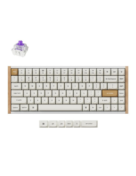 KEYBOARD WRL K2 HE SPECIAL ED./WHITE K2H-Q1 KEYCHRON