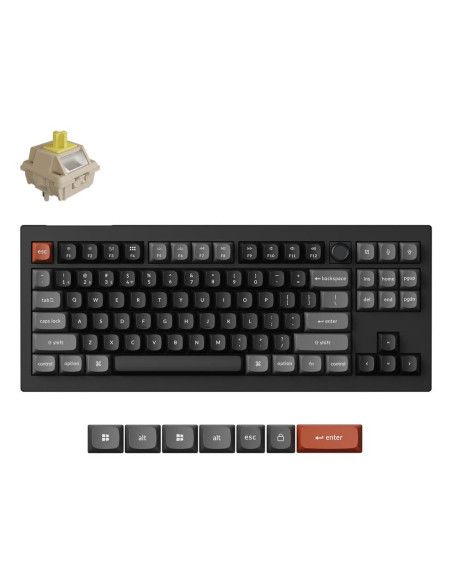 KEYBOARD WRL V3 ULTRA/BLACK V3U-D4 KEYCHRON