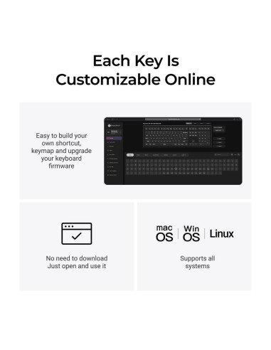 KEYBOARD WRL V6 ULTRA/BLACK V6U-D1 KEYCHRON