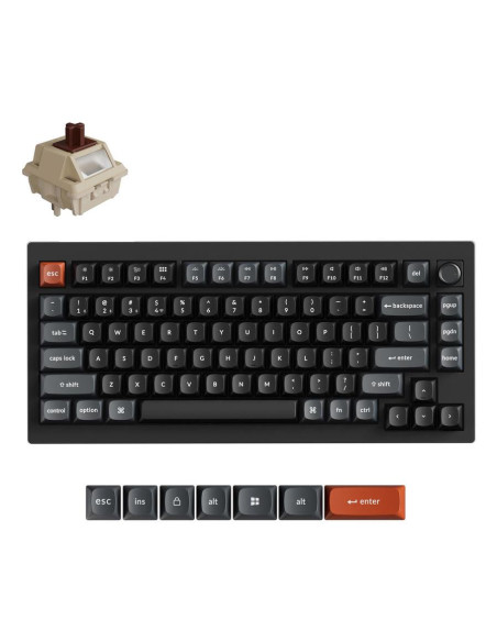 KEYBOARD WRL V1 ULTRA/BLACK V1U-D3 KEYCHRON