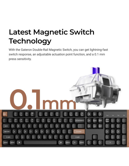 KEYBOARD WRL K10 HE/BLACK K10H-J1 KEYCHRON