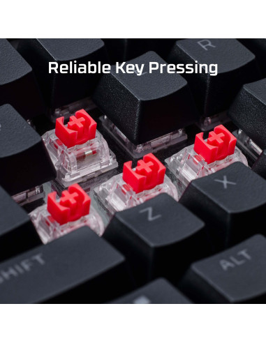 KEYBOARD ALLOY RISE 75 S BLACK/7G7A4AA ABA HYPERX