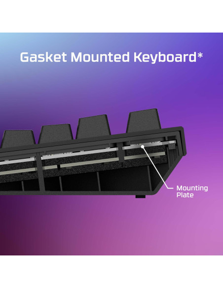 KEYBOARD ALLOY RISE 75 S BLACK/7G7A4AA ABA HYPERX