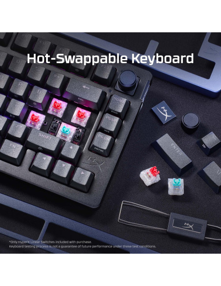 KEYBOARD ALLOY RISE 75 S BLACK/7G7A4AA ABA HYPERX